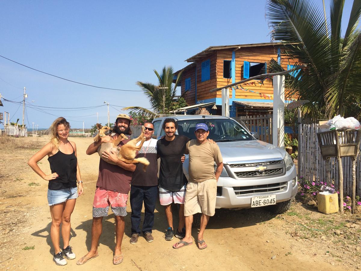 Hostal Puerto Engabao "El Surf Shelter" Exterior foto